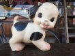 画像1: 50s Vintage Sun Rubber Squeak Toy Puppy (J054) (1)