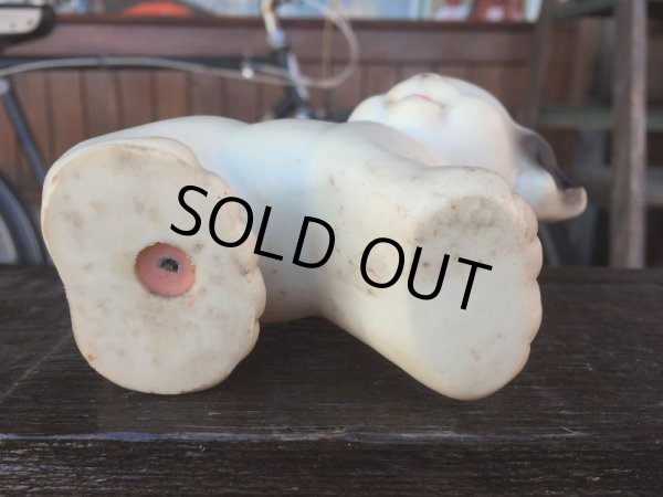 画像8: 50s Vintage Sun Rubber Squeak Toy Puppy (J055) (8)