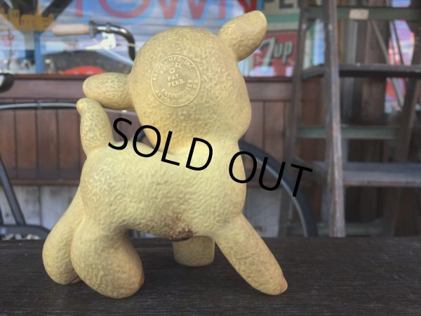 画像3: 50s Vintage Rempel Squeak Toy Little Sheep Lamb (J056) (3)