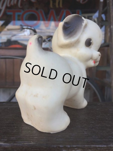画像6: 50s Vintage Sun Rubber Squeak Toy Puppy (J055) (6)
