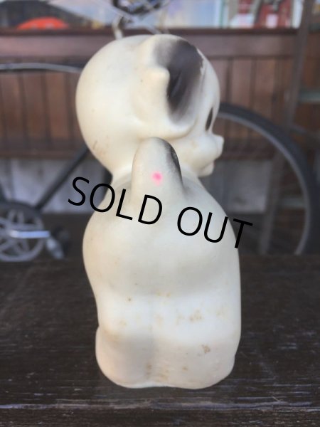 画像5: 50s Vintage Sun Rubber Squeak Toy Puppy (J055) (5)