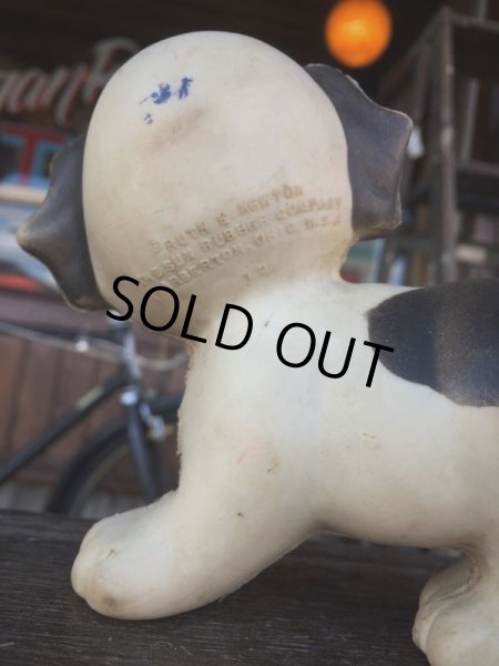 画像6: 50s Vintage Sun Rubber Squeak Toy Puppy (J054) (6)