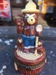 画像5: 70s Vintage Smokey Bear Ceramic Figure Jewelry Box (J062)  (5)