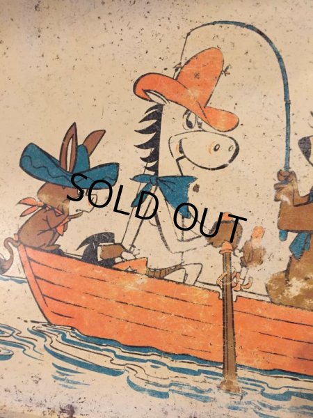 画像4: 60s Vintage Hanna Barbera Yogi Bear TV Tray (J068) (4)