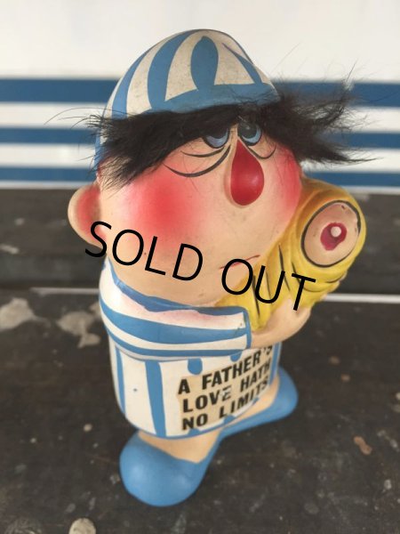 画像2: Vintage Ceramic Doll "A FATHER'S LOVE HATH NO LIMITS" (J071) (2)