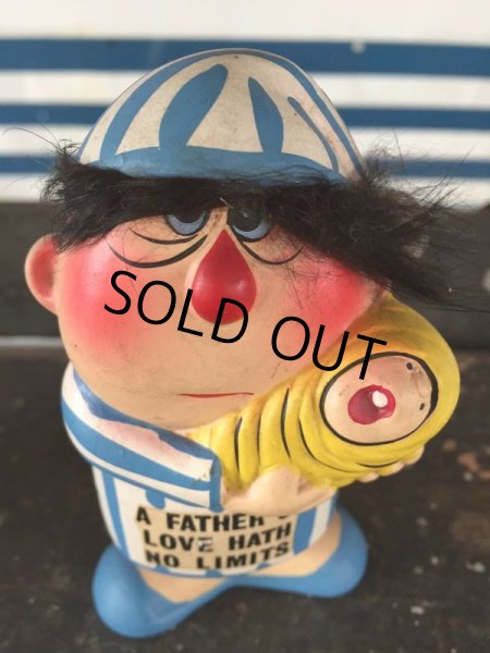 画像9: Vintage Ceramic Doll "A FATHER'S LOVE HATH NO LIMITS" (J071) (9)