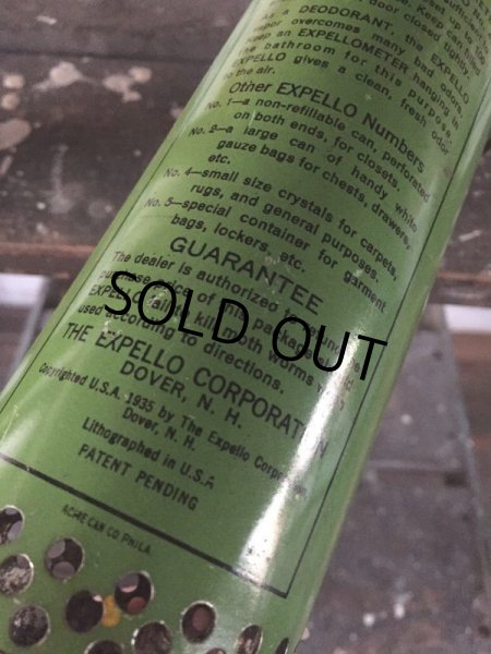 画像7: Vintage Kills Moth Worms Expello Meter Can (J078) (7)