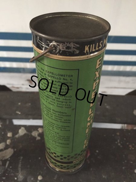 画像4: Vintage Kills Moth Worms Expello Meter Can (J078) (4)