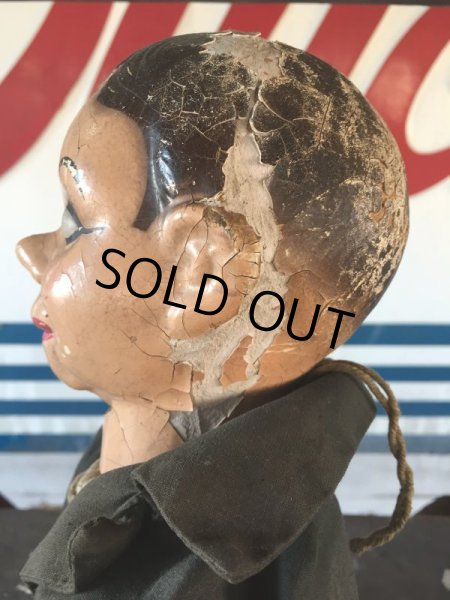 画像4: Vintage Charlie McCarthy Composition Ventriloquist Doll (J086) (4)