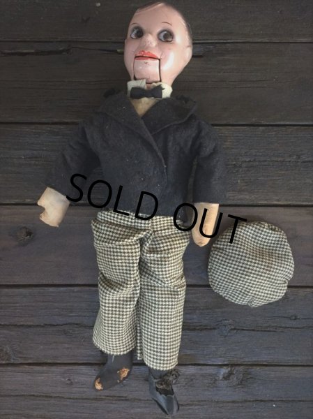 画像10: 30s Vintage Charlie McCarthy Composition Ventriloquist Doll (J087) (10)
