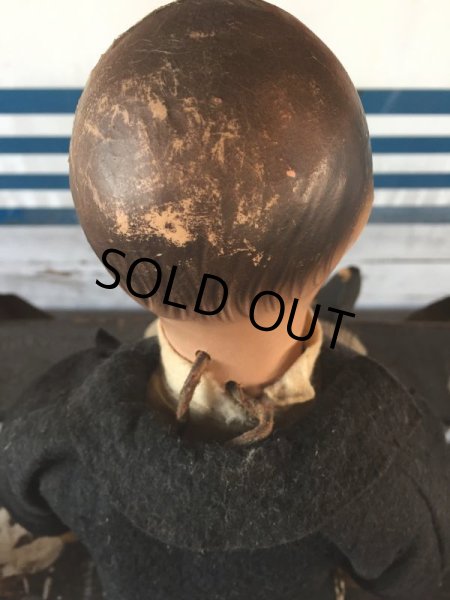 画像8: 30s Vintage Charlie McCarthy Composition Ventriloquist Doll (J087) (8)