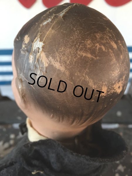 画像5: 30s Vintage Charlie McCarthy Composition Ventriloquist Doll (J087) (5)