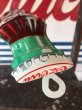 画像4: 70s Vintage Soda Coca Cola Metal Sign Advertising Thermometer (J093) (4)