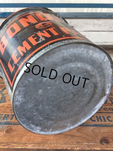 画像5: Vintage Bondex Cement Paint Bucket  (J103) (5)