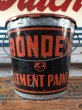 画像9: Vintage Bondex Cement Paint Bucket  (J103) (9)