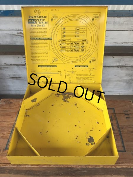 画像3: Vintage Metal Box WEATHERHEAD HOSE LINE MAKE-UP KIT (J105) (3)