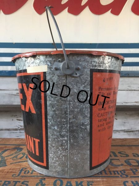 画像2: Vintage Bondex Cement Paint Bucket  (J103) (2)