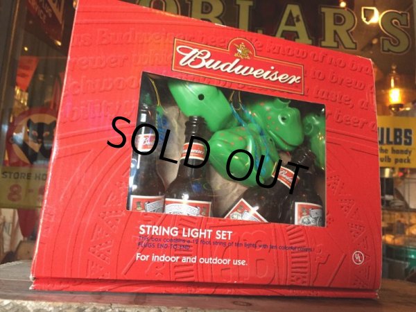 画像4: Budweiser Beer Bottle & Frog String Light (J119) (4)