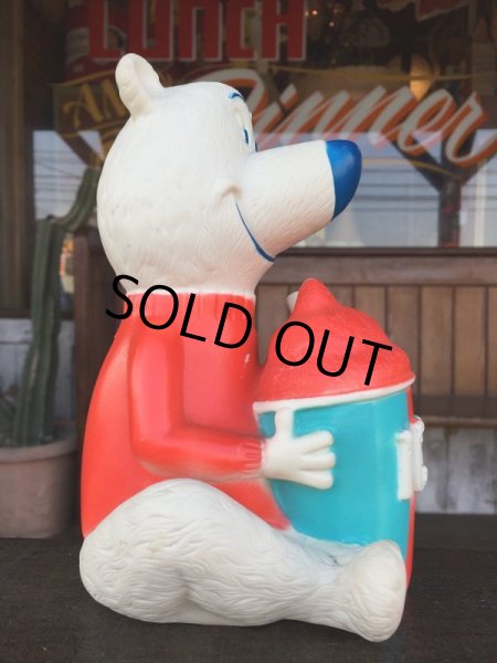画像4: 【SALE】 70s Vintage ICEE BEAR Bank (J123)  (4)