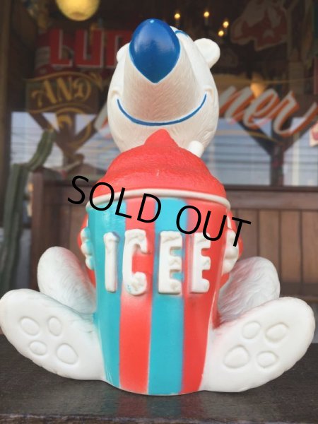 画像3: 【SALE】 70s Vintage ICEE BEAR Bank (J123)  (3)