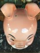 画像6: Vintage Ceramic Pig Face Piggy Bank (J128) (6)