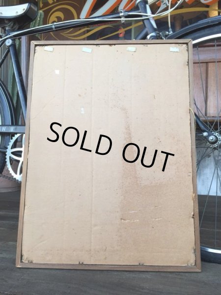 画像2: 70s Vintage Walter Lantz Buzz's Antiquated Hotel Burlap Message Board (J126) (2)