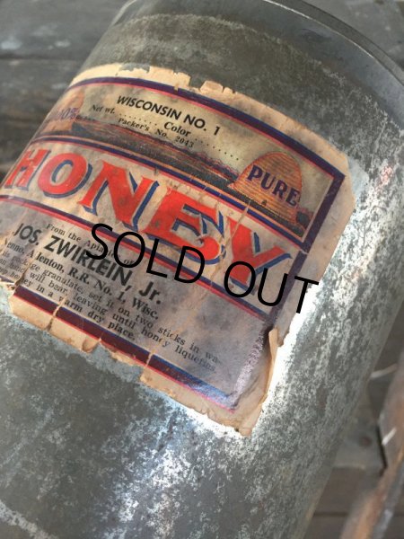 画像7: Vintage Honey Can Bucket (J130) (7)