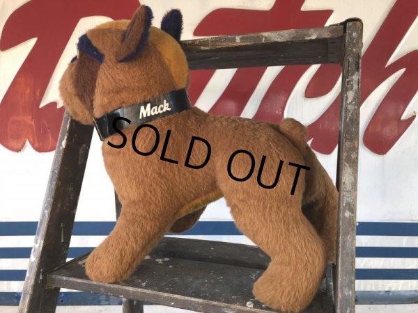 画像10: Vintage Mack Truck Bulldog Plush Doll Big Size (J135) (10)