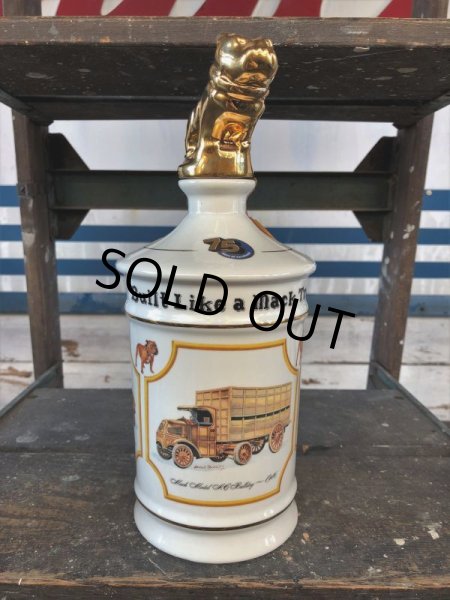 画像2: 70s Vintage Mack Truck WILD TURKEY 75th Anniversary Decanter  (J136) (2)