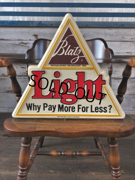 画像1: 70s Vintage Blatz Beer Lighted Sign (J148)  (1)