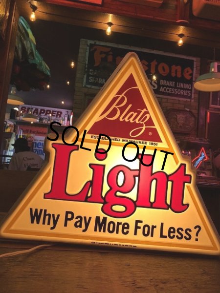 画像3: 70s Vintage Blatz Beer Lighted Sign (J148)  (3)
