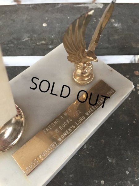 画像3: Vintage Trophy FRESNO 4 W.D. CLUB 3 Rocks 1972 "2ND" (J153) (3)