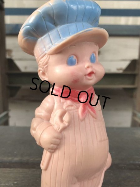 画像8: 60s Vintage Sun Rubber Doll Engineer (J159) (8)
