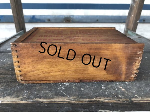 画像3: Vintage Salt Codfish Wooden Box OLD ENGLISH (J166)  (3)