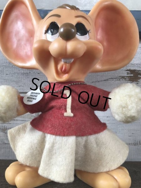 画像9: Vintage RDF Mouse Bank Cheerleader (J175) (9)