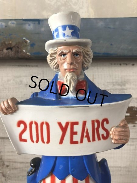 画像10: Vintage 200 Years of America Uncle Sam Plastic Bank  (J182) (10)