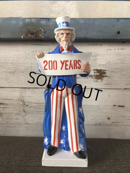 画像1: Vintage 200 Years of America Uncle Sam Plastic Bank  (J182) (1)