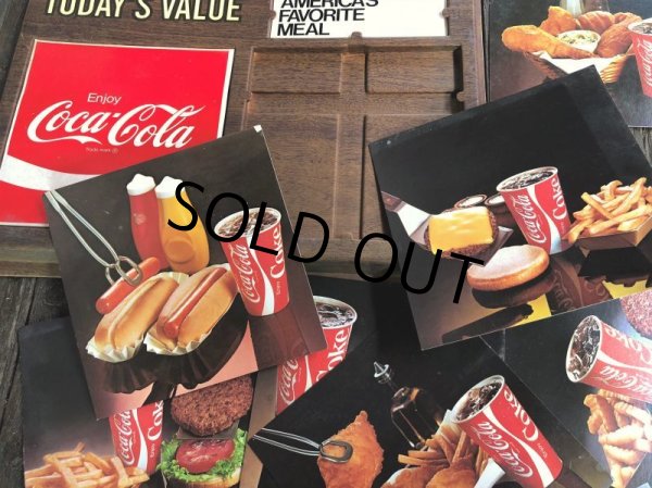 画像8: Vintage Coca Cola Menu Board w/Calendar (J184)  (8)