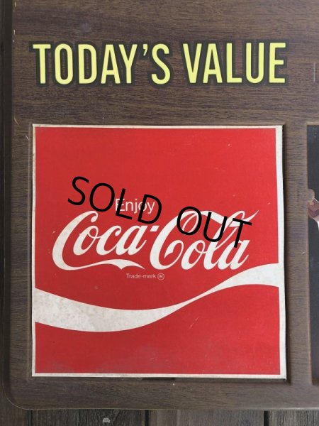 画像9: Vintage Coca Cola Menu Board w/Calendar (J184)  (9)