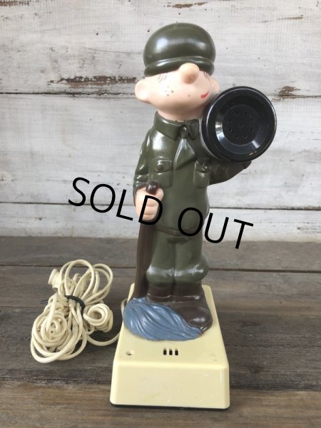 画像1: 80s Vintage Telephone Beetle Bailey (J194) (1)