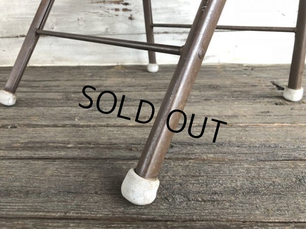 画像7: Vintage Metal Folding Chair (J198) (7)