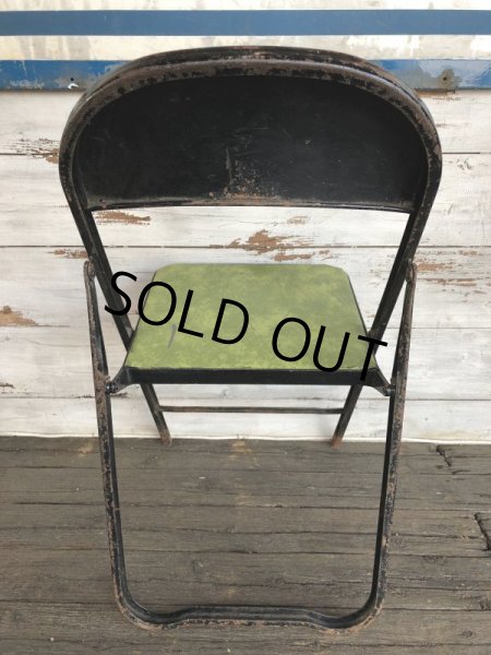 画像3: Vintage Lyon Metal Folding Chair (J200) (3)