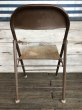 画像3: Vintage Metal Folding Chair (J198) (3)