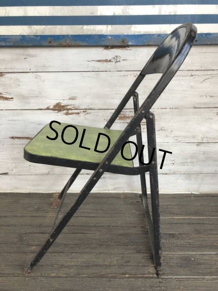 画像4: Vintage Lyon Metal Folding Chair (J200) (4)