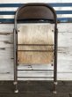 画像11: Vintage Metal Folding Chair (J198) (11)