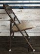 画像4: Vintage Metal Folding Chair (J198) (4)