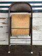 画像10: Vintage Metal Folding Chair (J198) (10)