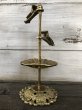 画像3: Vintage Brass Shell Dish Gloved Hand Clip Stand JAPAN (J202) (3)