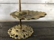 画像11: Vintage Brass Shell Dish Gloved Hand Clip Stand JAPAN (J202) (11)