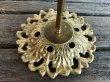 画像9: Vintage Brass Shell Dish Gloved Hand Clip Stand JAPAN (J202) (9)